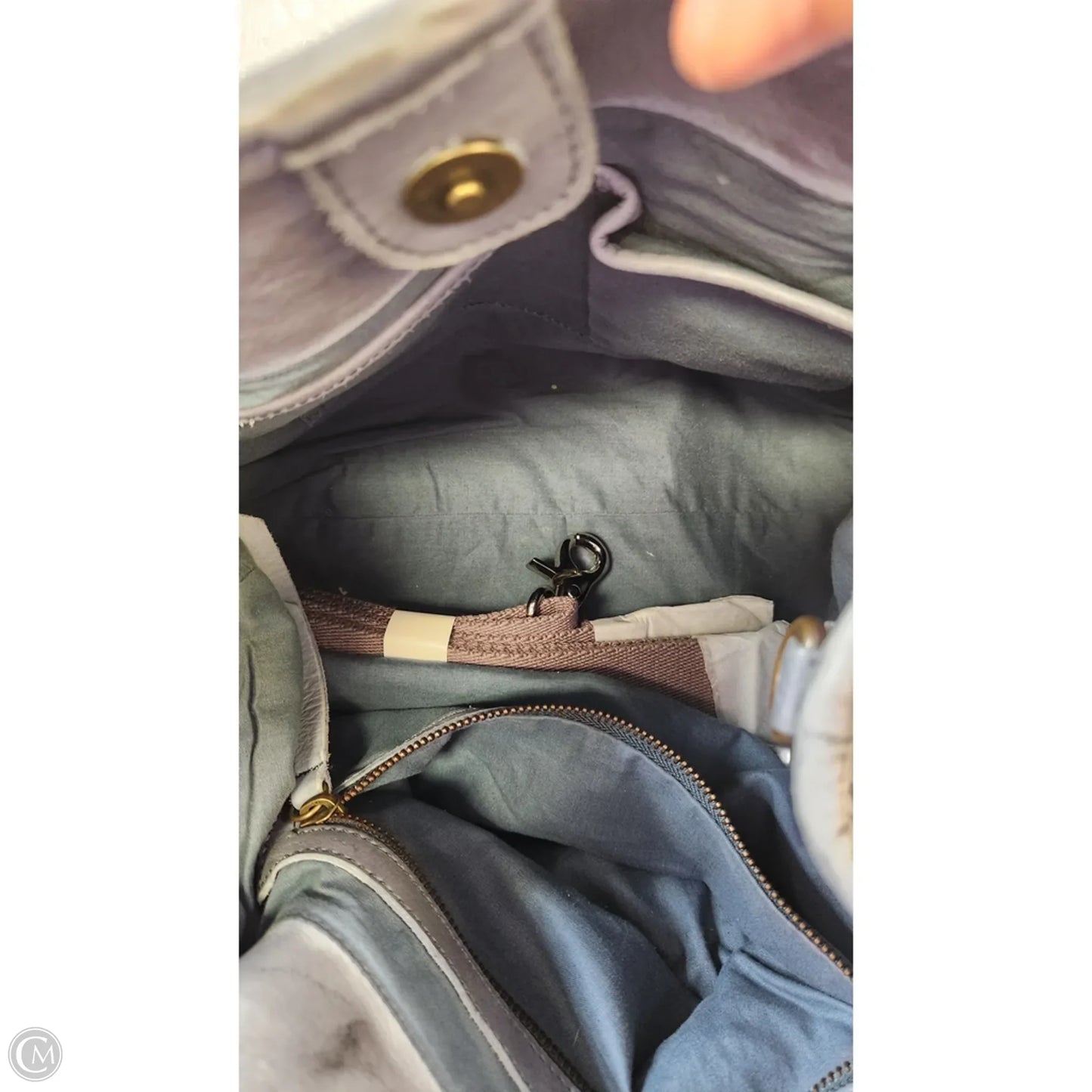 Handbag By Valentina, Size: Large