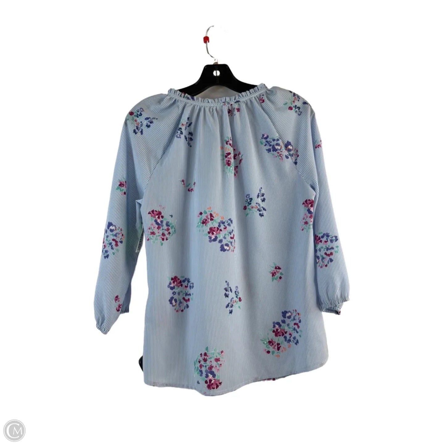 Top Long Sleeve Basic By Croft And Barrow In Striped Pattern, Size: Sp