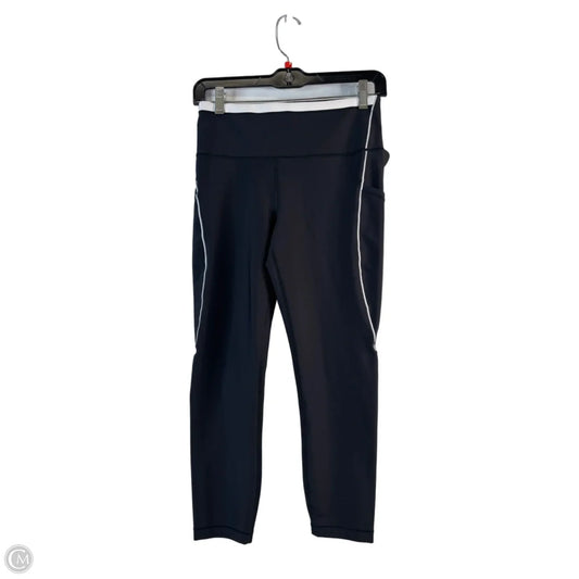 Athletic Leggings By Athleta In Black & White, Size: M