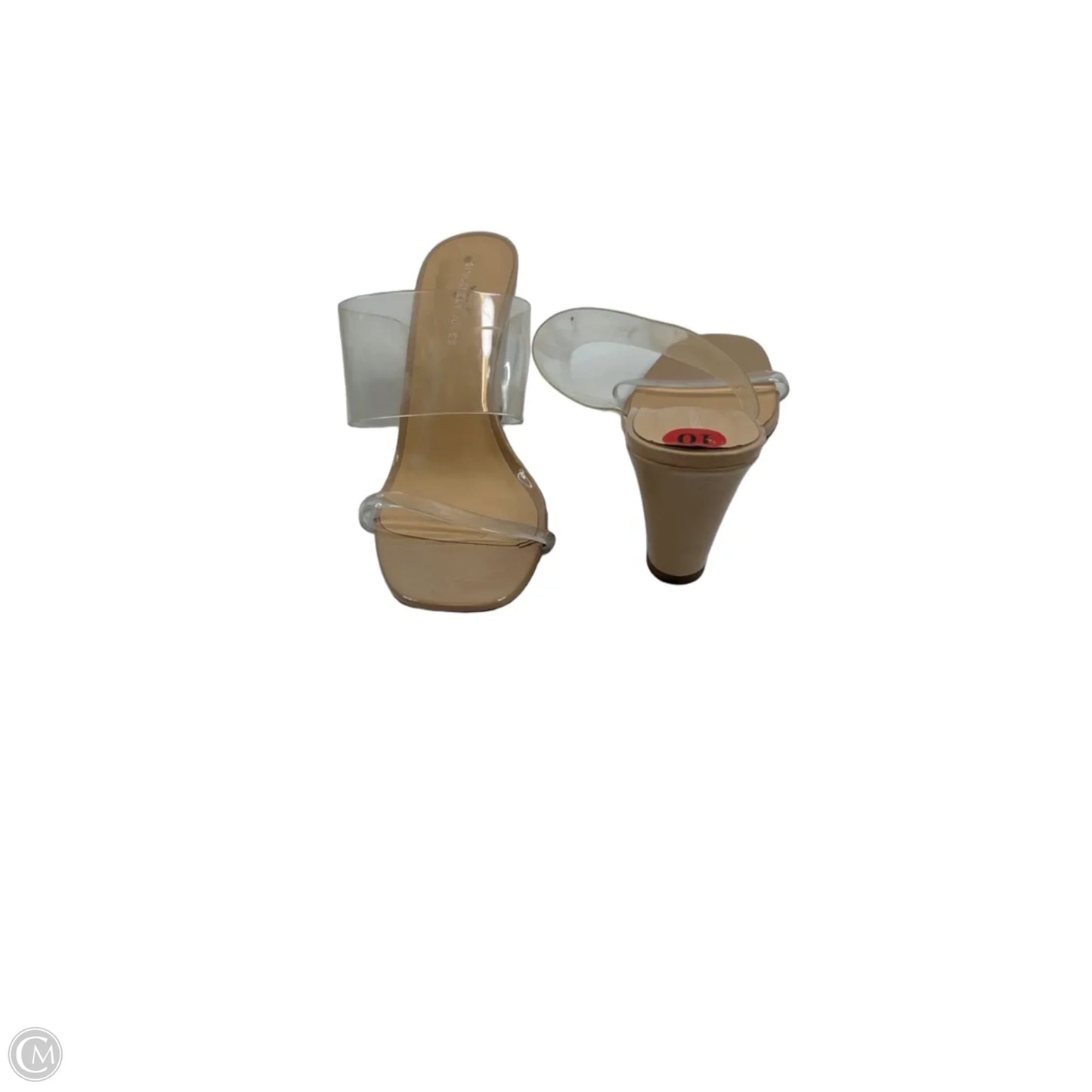 Sandals Heels Wedge By Sincerely Jules In Tan, Size: 10