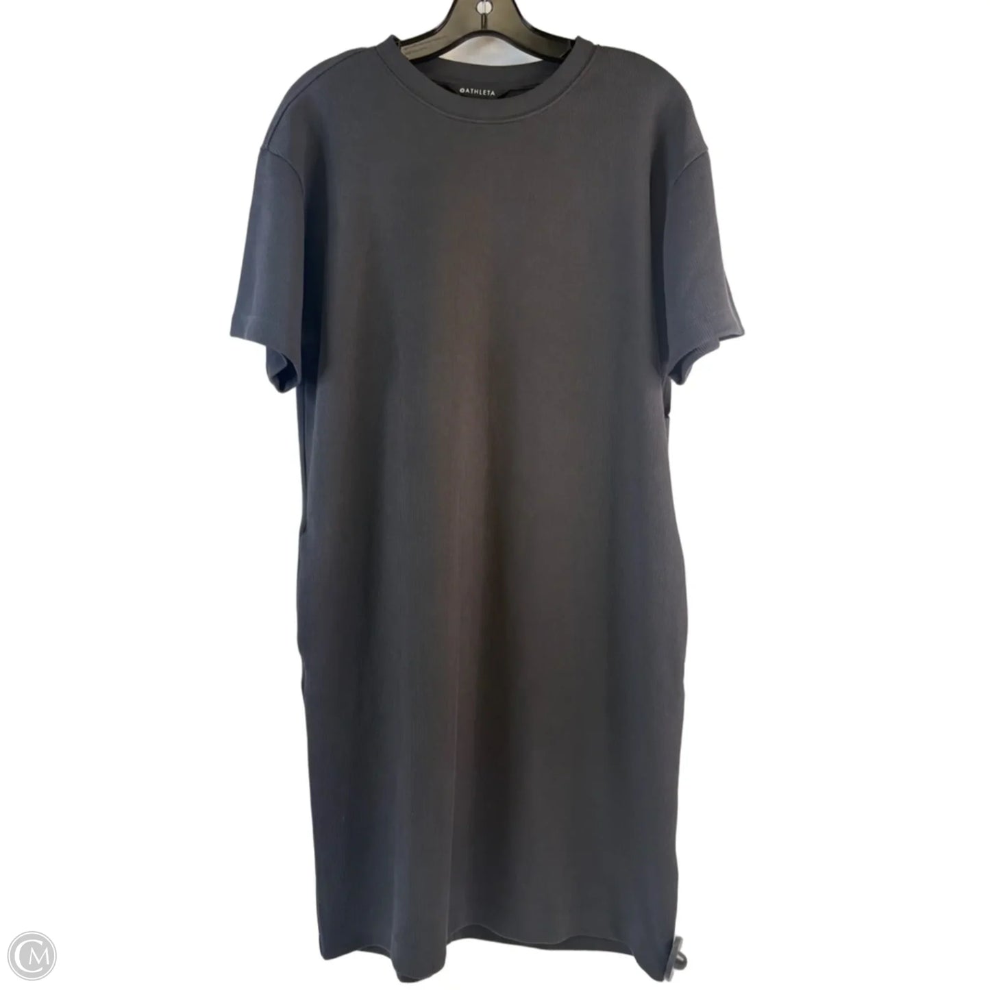 Dress Casual Midi By Athleta In Grey, Size: S