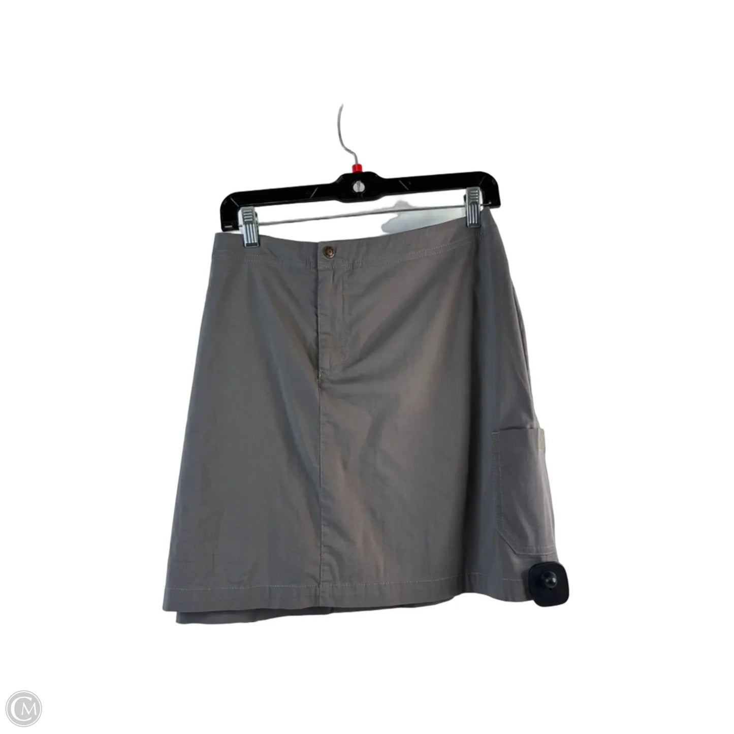 Skort By Clothes Mentor In Grey, Size: 16