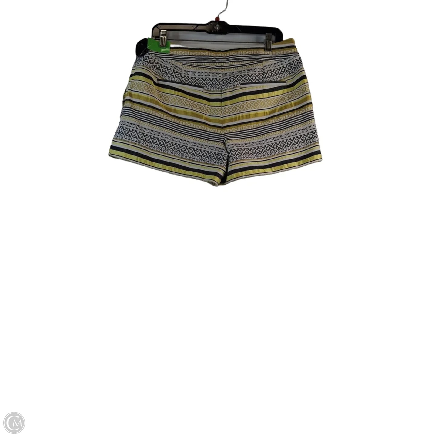 Shorts By Loft In Grey & Yellow, Size: 8