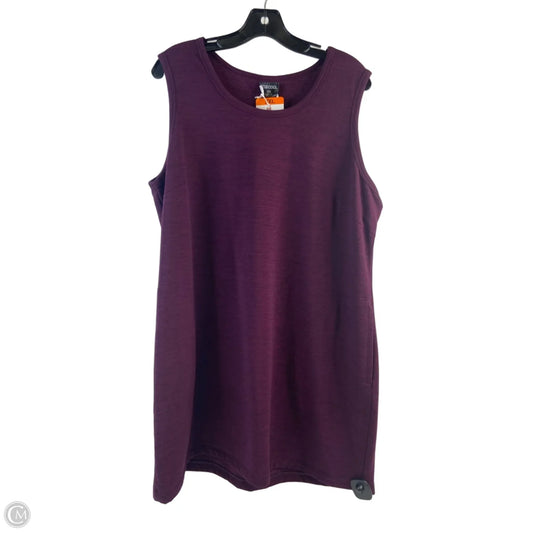 Dress Casual Short By 32 Degrees In Maroon, Size: Xxl