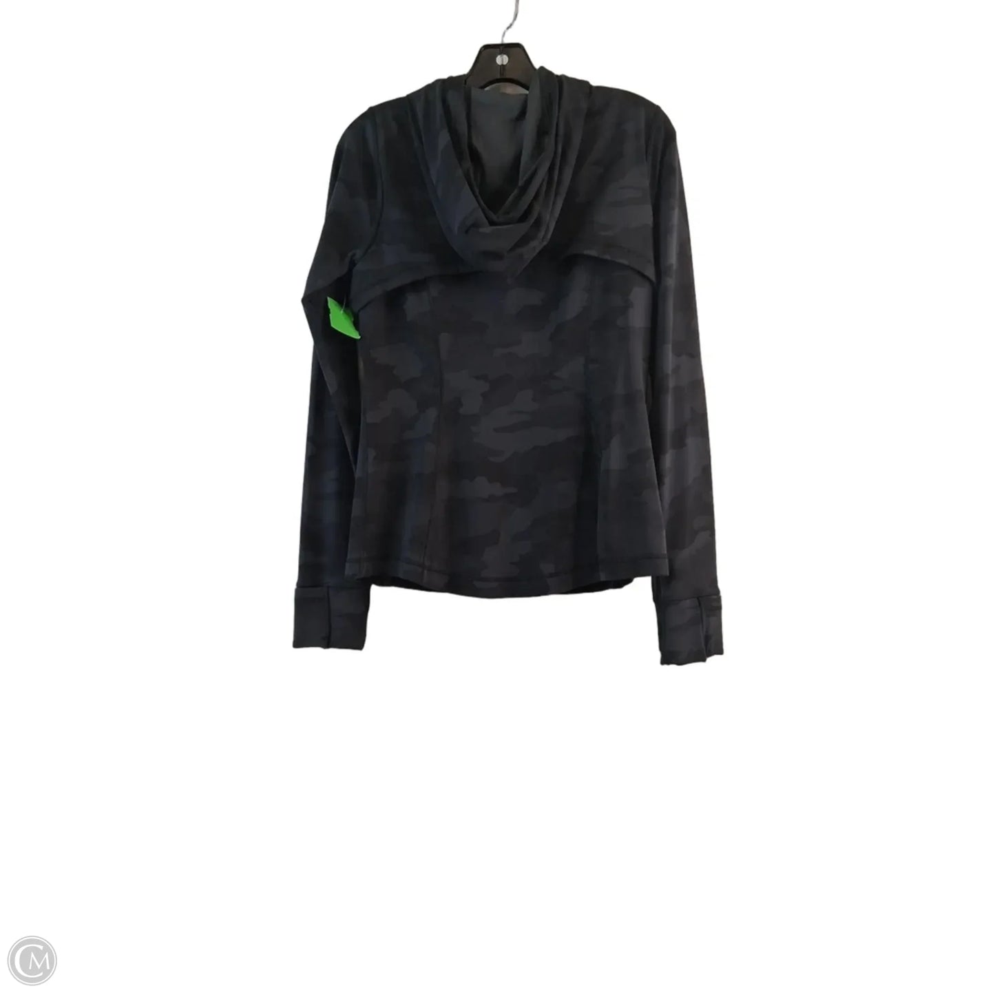 Athletic Jacket By Lululemon In Camouflage Print, Size: M