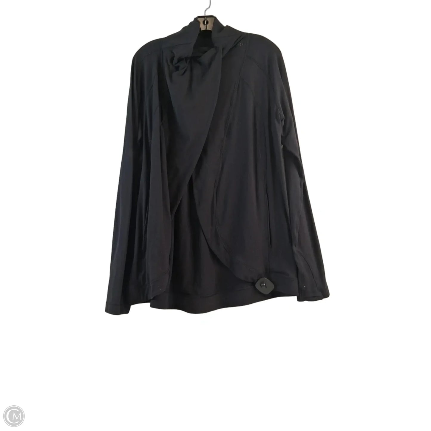 Athletic Jacket By Lululemon In Black, Size: L