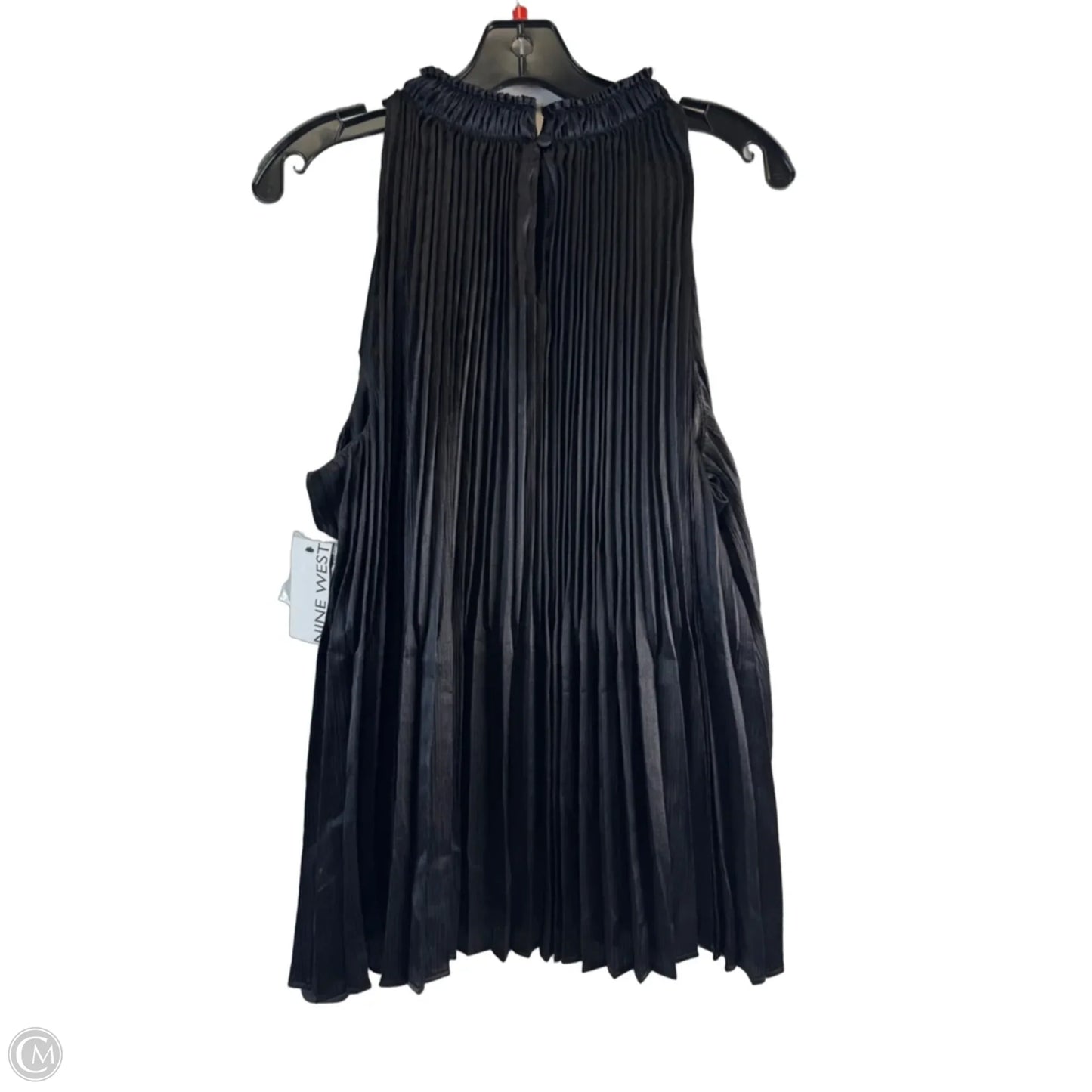Top Sleeveless By Nine West Apparel In Black, Size: Xxl