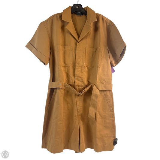 Romper By Club Monaco In Tan, Size: M