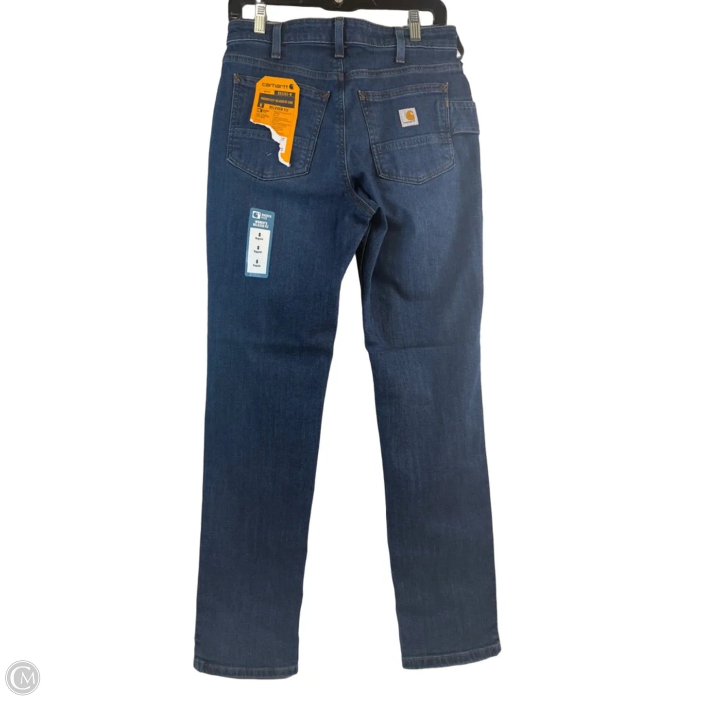Jeans Straight By Carhartt In Blue Denim, Size: 6