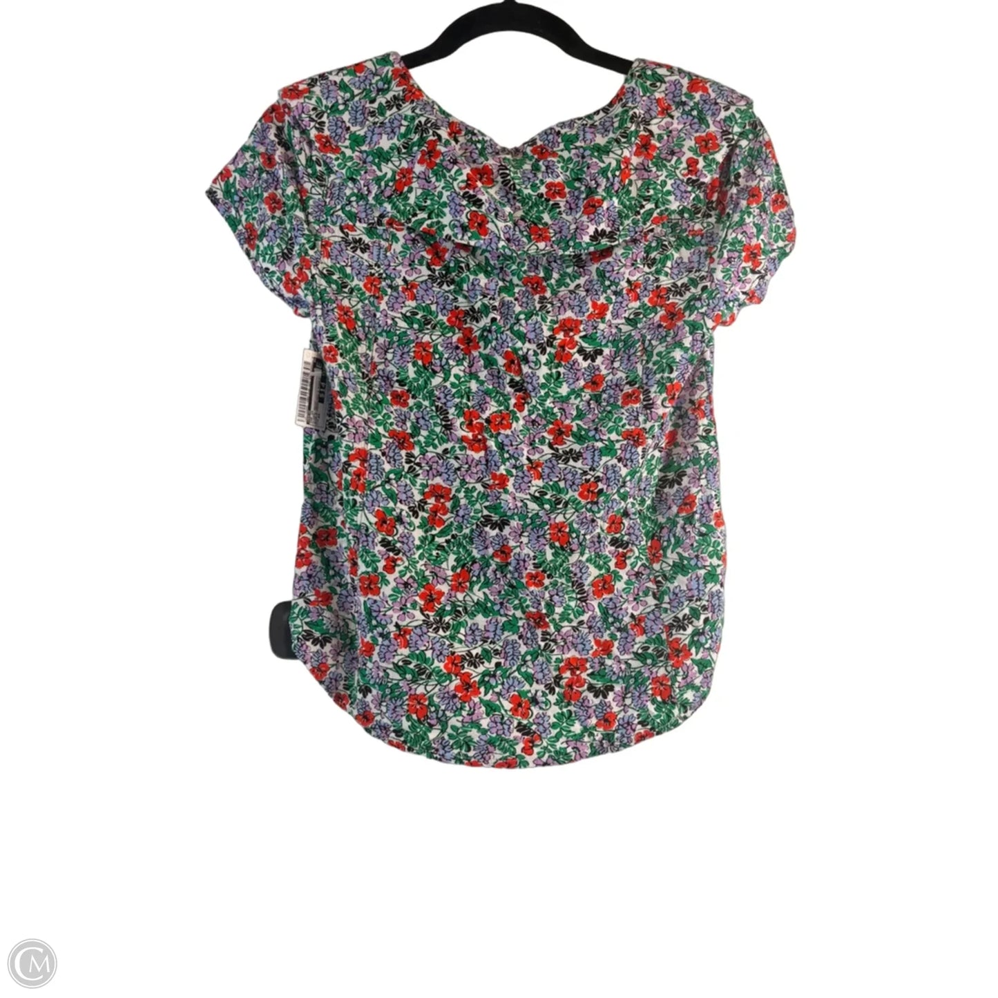 Top Short Sleeve By Maeve In Floral Print, Size: Xs