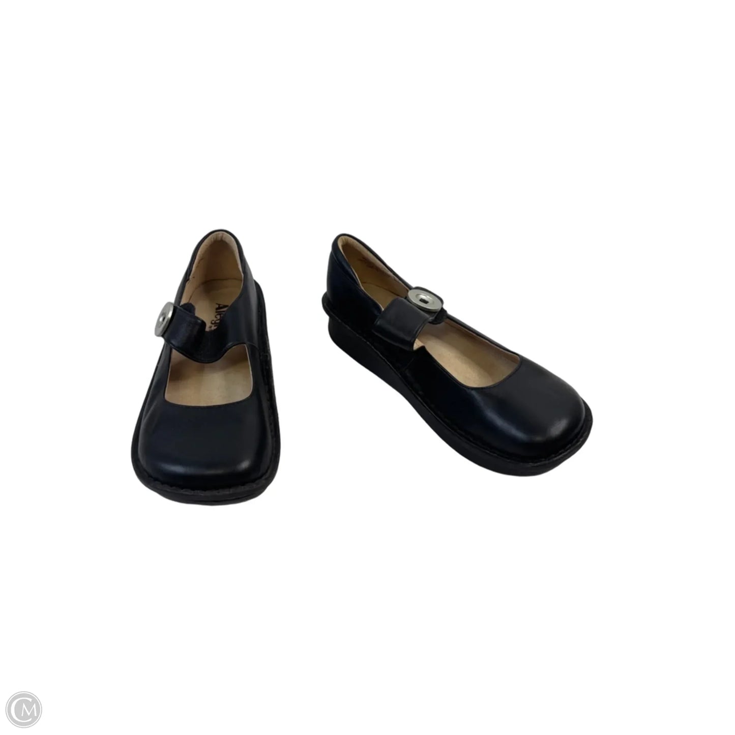 Shoes Heels Wedge By Alegria In Black, Size: 8.5