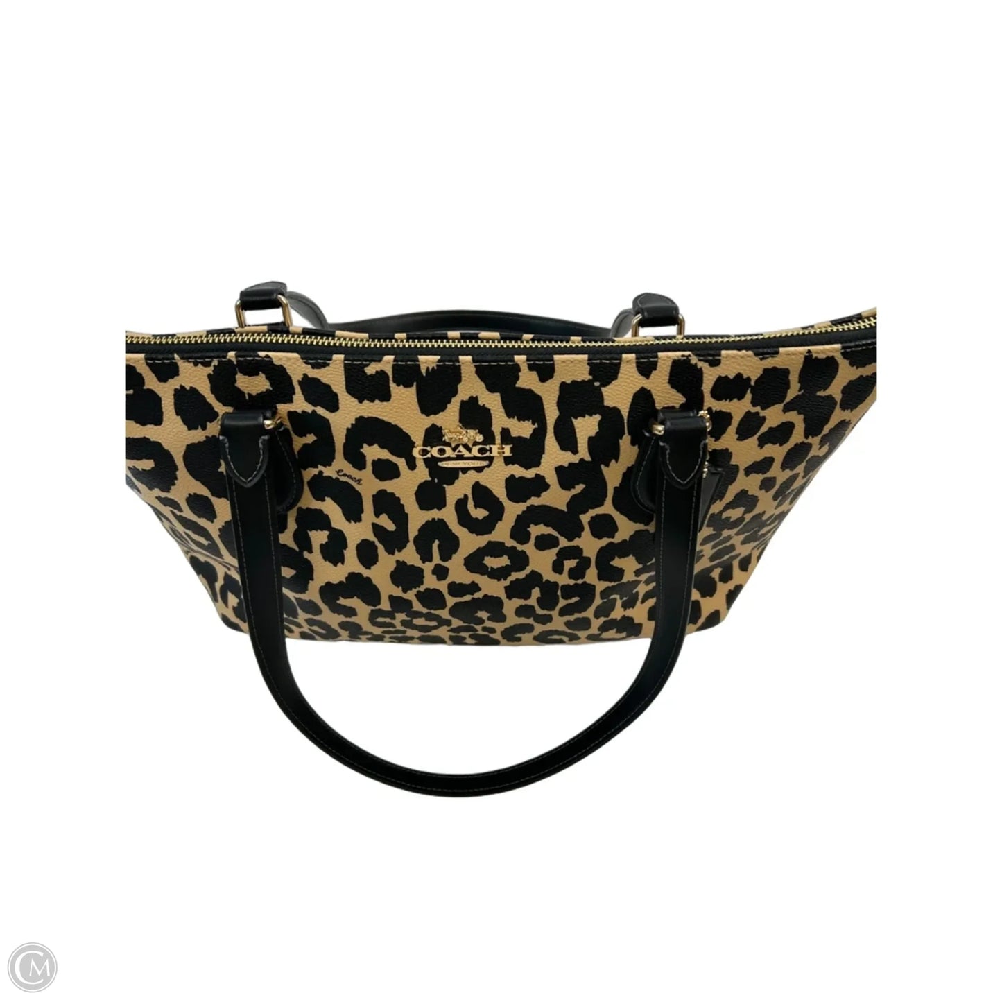 Tote Designer By Coach, Size: Medium