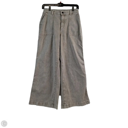 Jeans Wide Leg By Universal Thread In Brown Denim, Size: 2