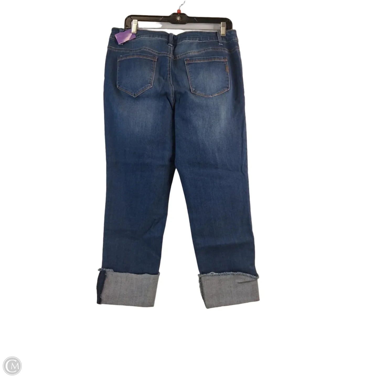 Jeans Straight By 1822 Denim In Blue Denim, Size: 14