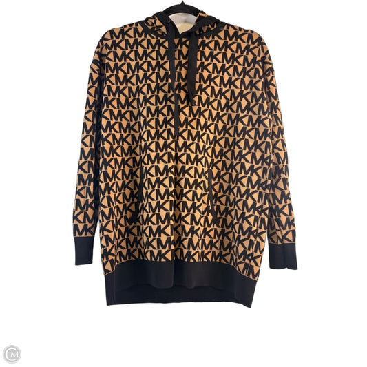 Sweater By Michael By Michael Kors In Black & Tan, Size: S