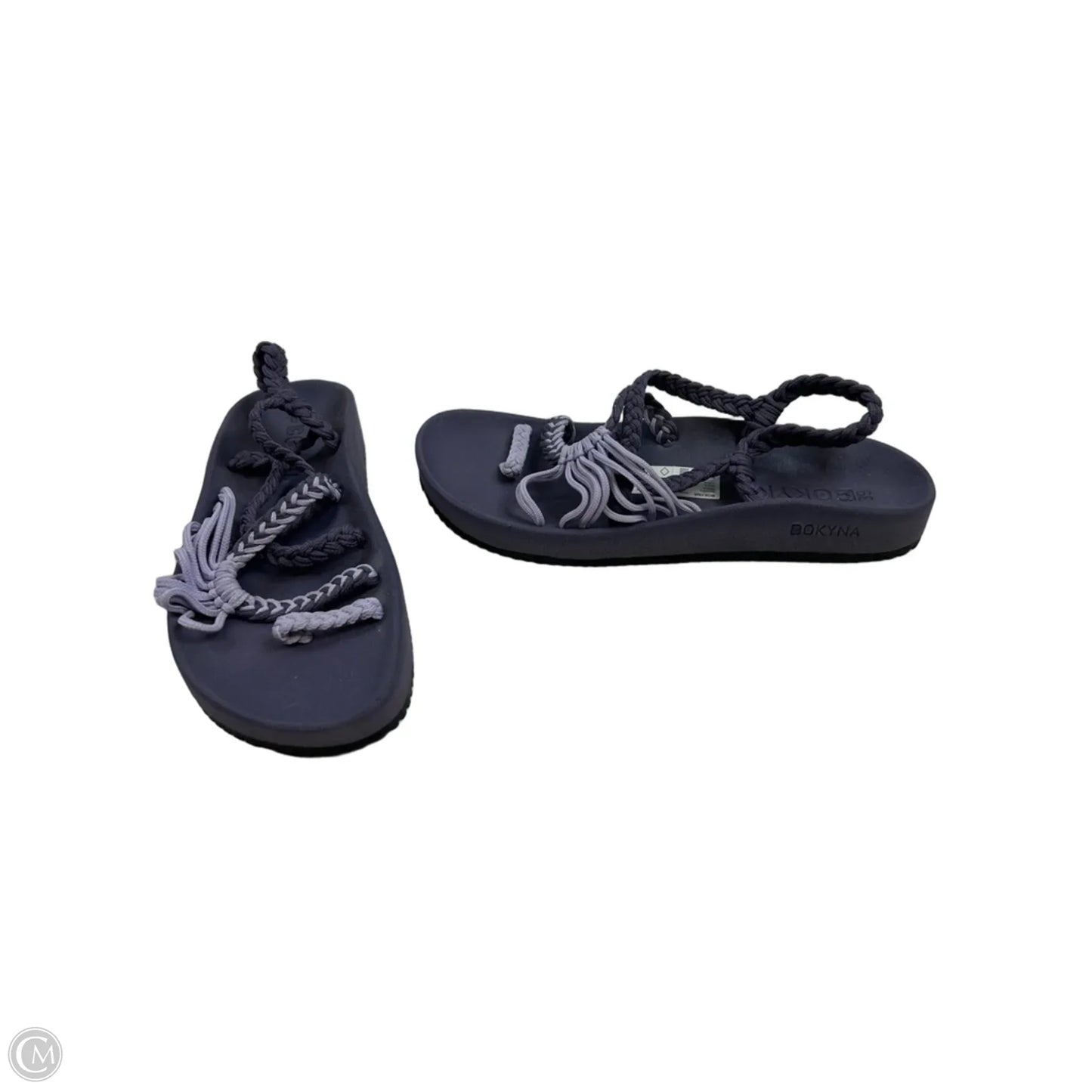Sandals Flats By Clothes Mentor In Purple, Size: 8.5