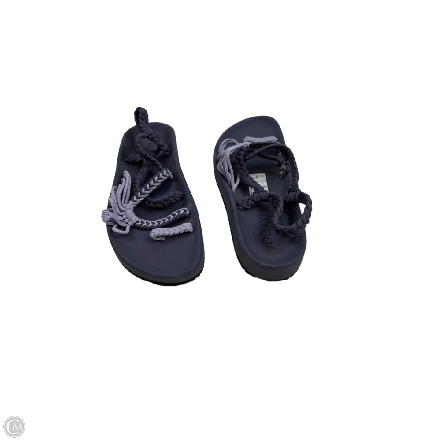 Sandals Flats By Clothes Mentor In Purple, Size: 8.5