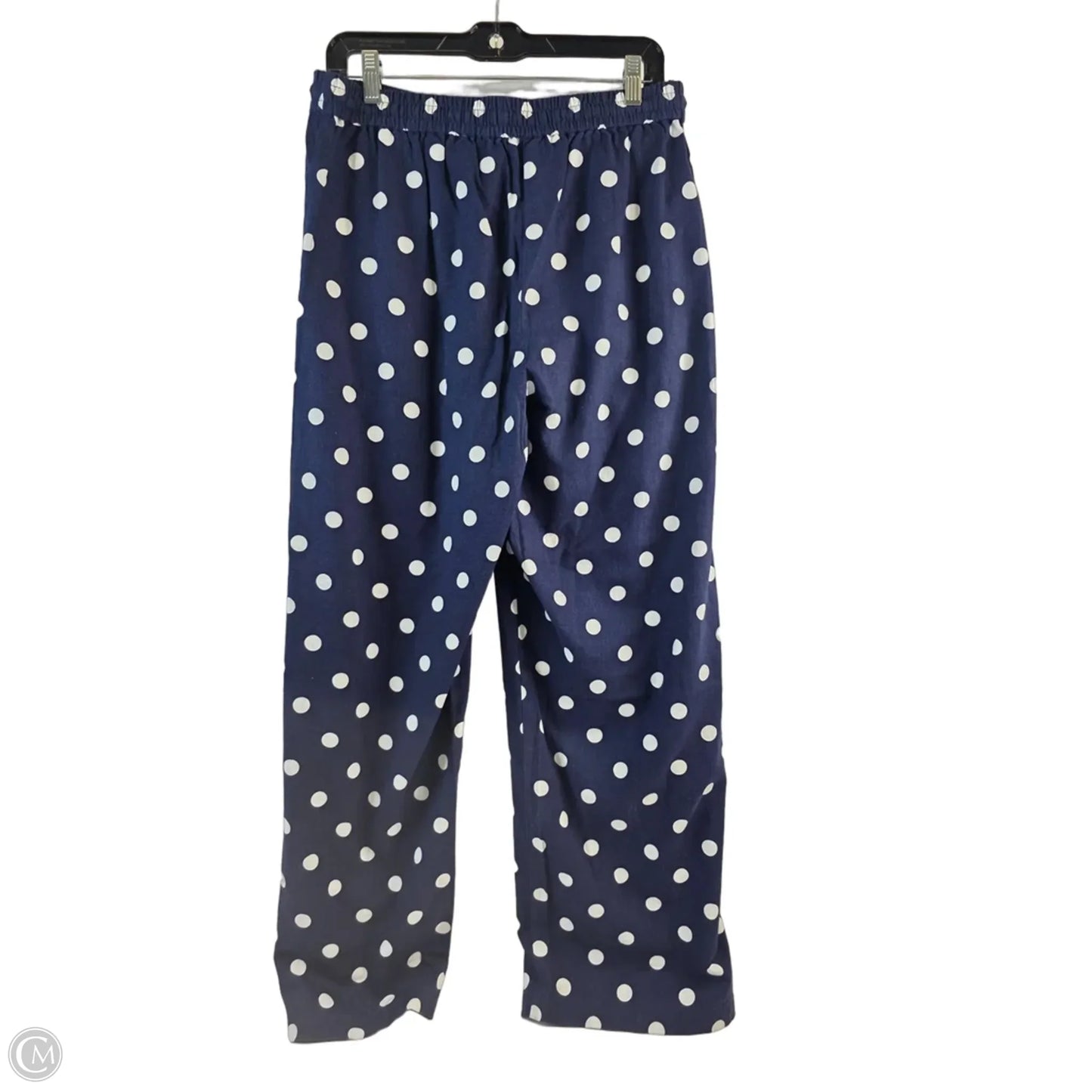 Pants Wide Leg By J. Crew In Polkadot Pattern, Size: 8