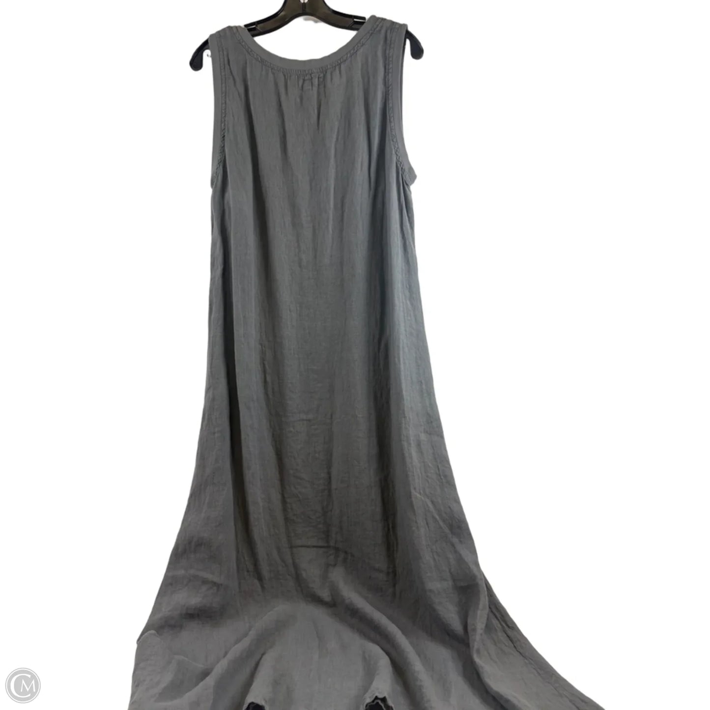 Dress Casual Maxi By Flax In Grey, Size: S
