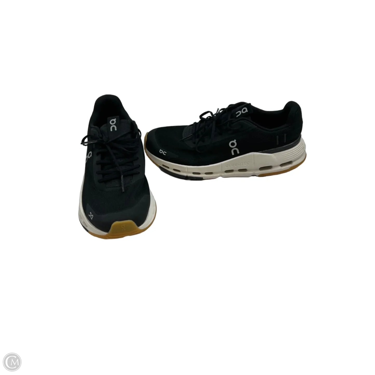 Shoes Athletic By On Cloud In Black & White, Size: 9