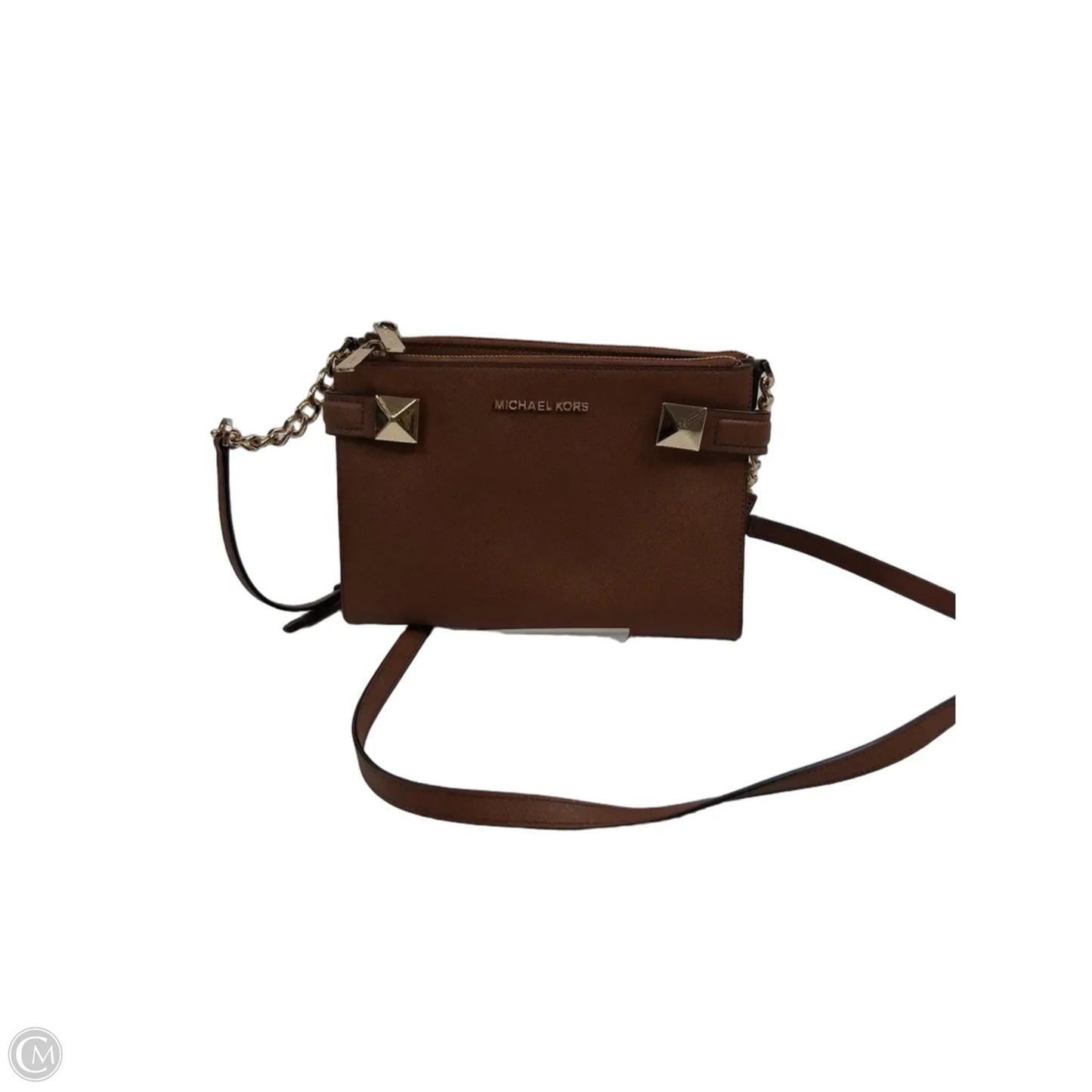 Crossbody Designer By Michael Kors, Size: Large