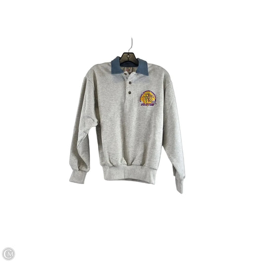 Sweatshirt Collar By Peloton In Grey, Size: Xs