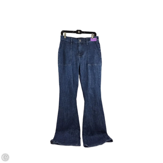 Jeans Flared By Judy Blue In Blue Denim, Size: 6