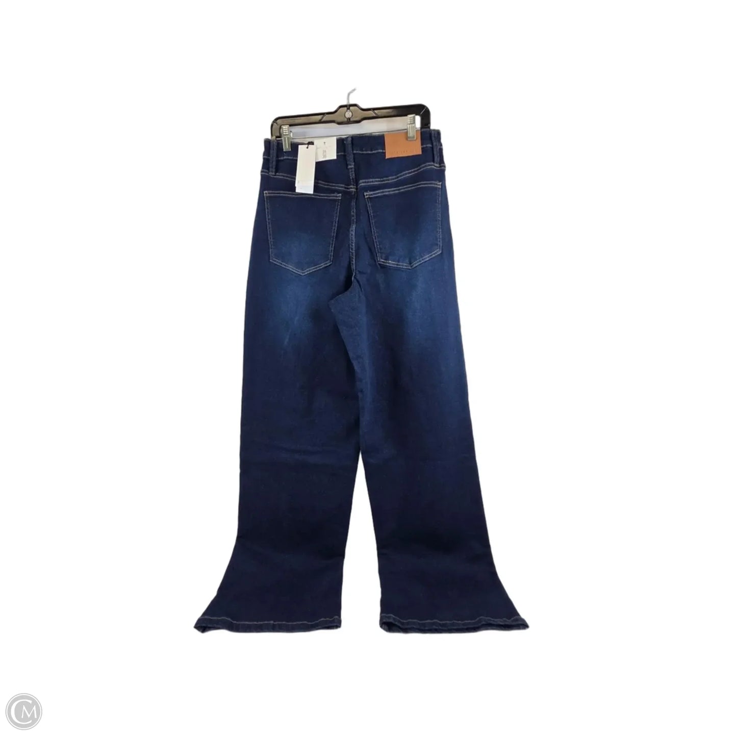 Jeans Wide Leg By Clothes Mentor In Blue Denim, Size: 12
