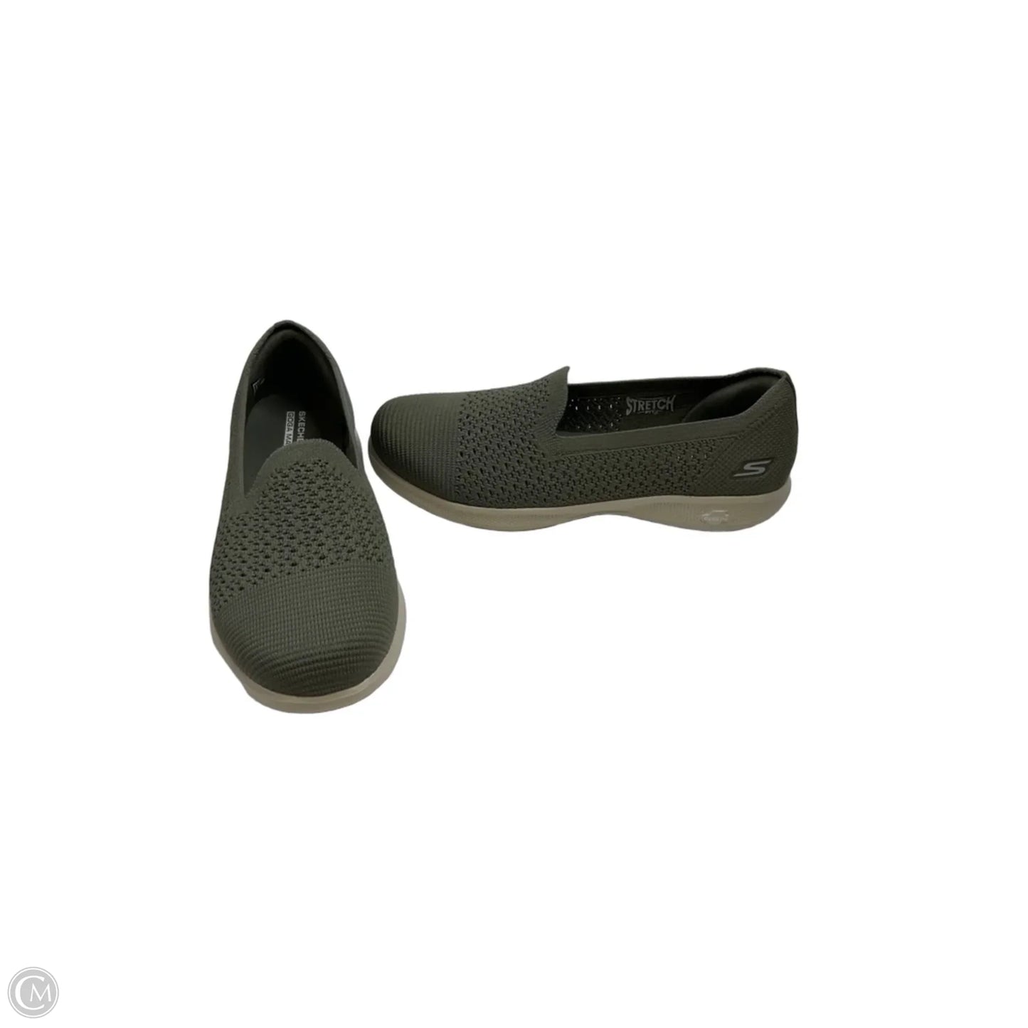 Shoes Flats By Skechers In Green, Size: 8
