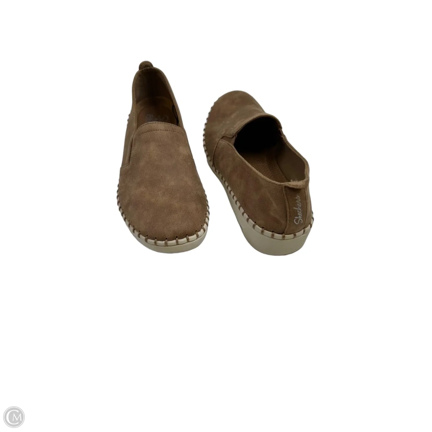 Shoes Flats By Skechers In Brown, Size: 8