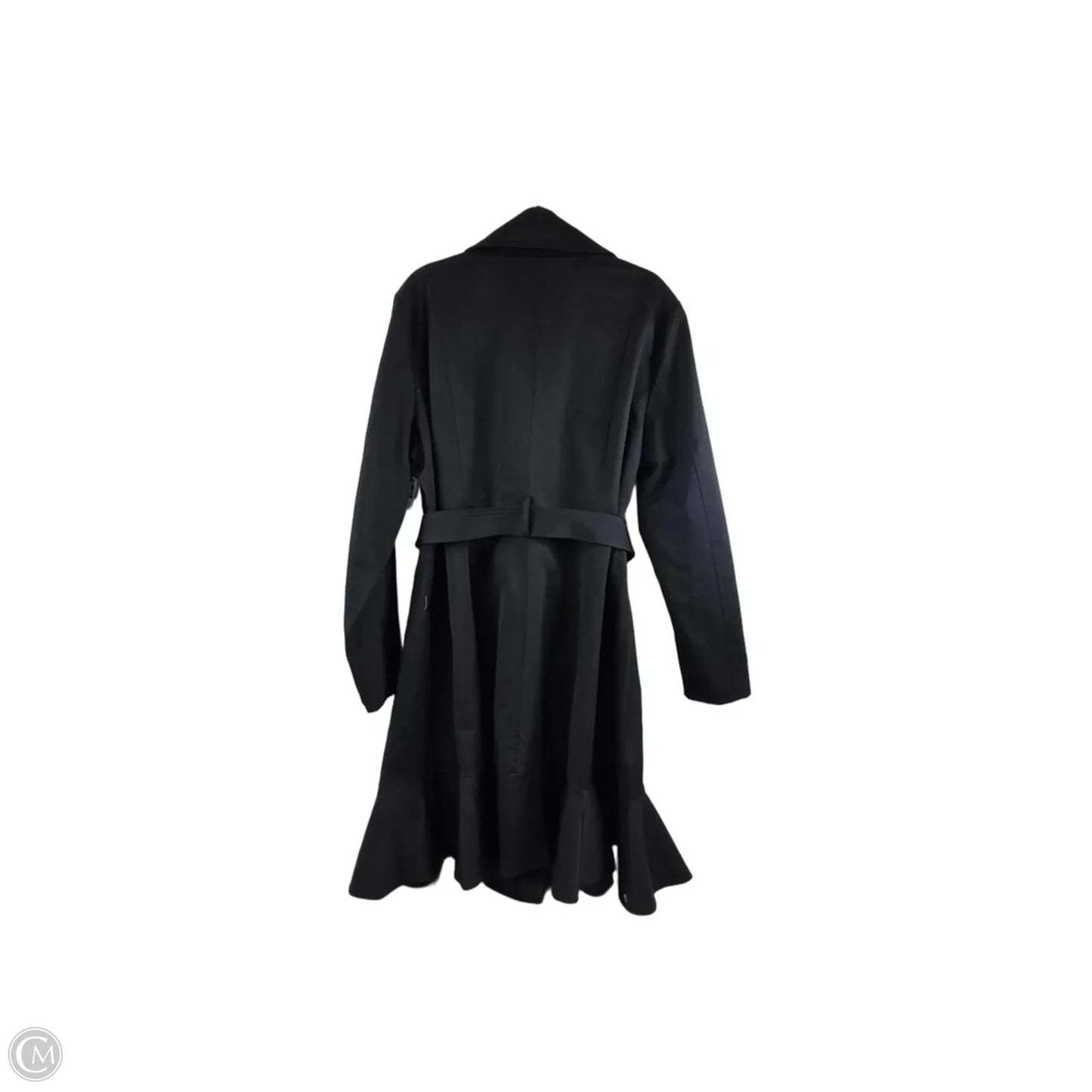 Coat Trench Coat By New York And Co In Black, Size: Xxl