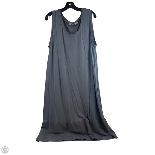 Dress Casual Maxi By Flax In Grey, Size: L
