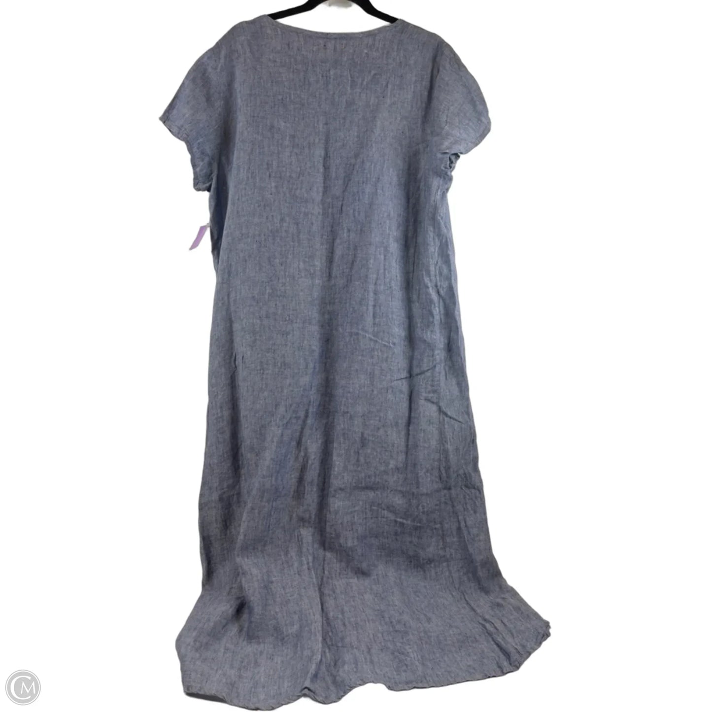 Dress Casual Maxi By Flax In Blue Denim, Size: M