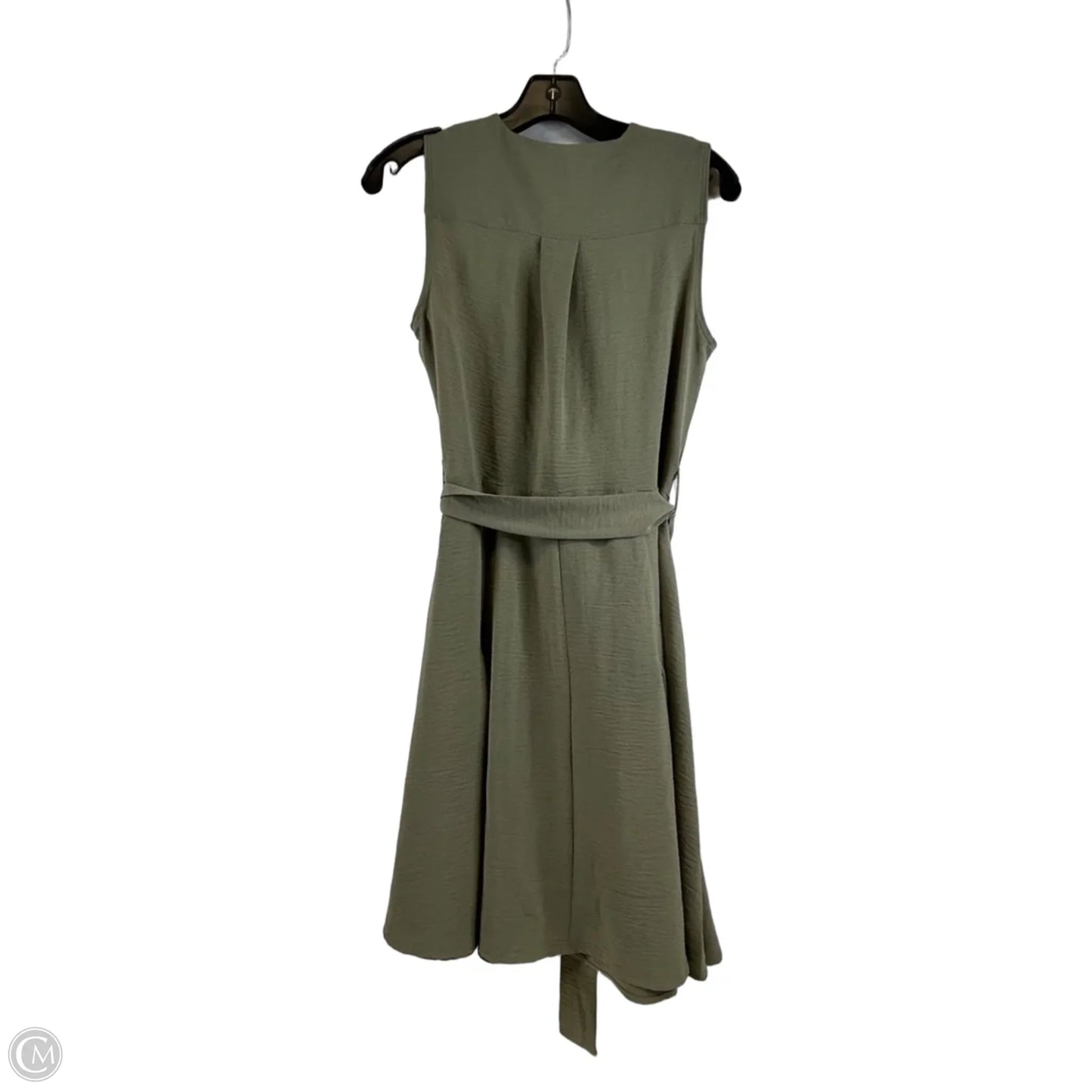 Dress Casual Midi By Dkny In Green, Size: S