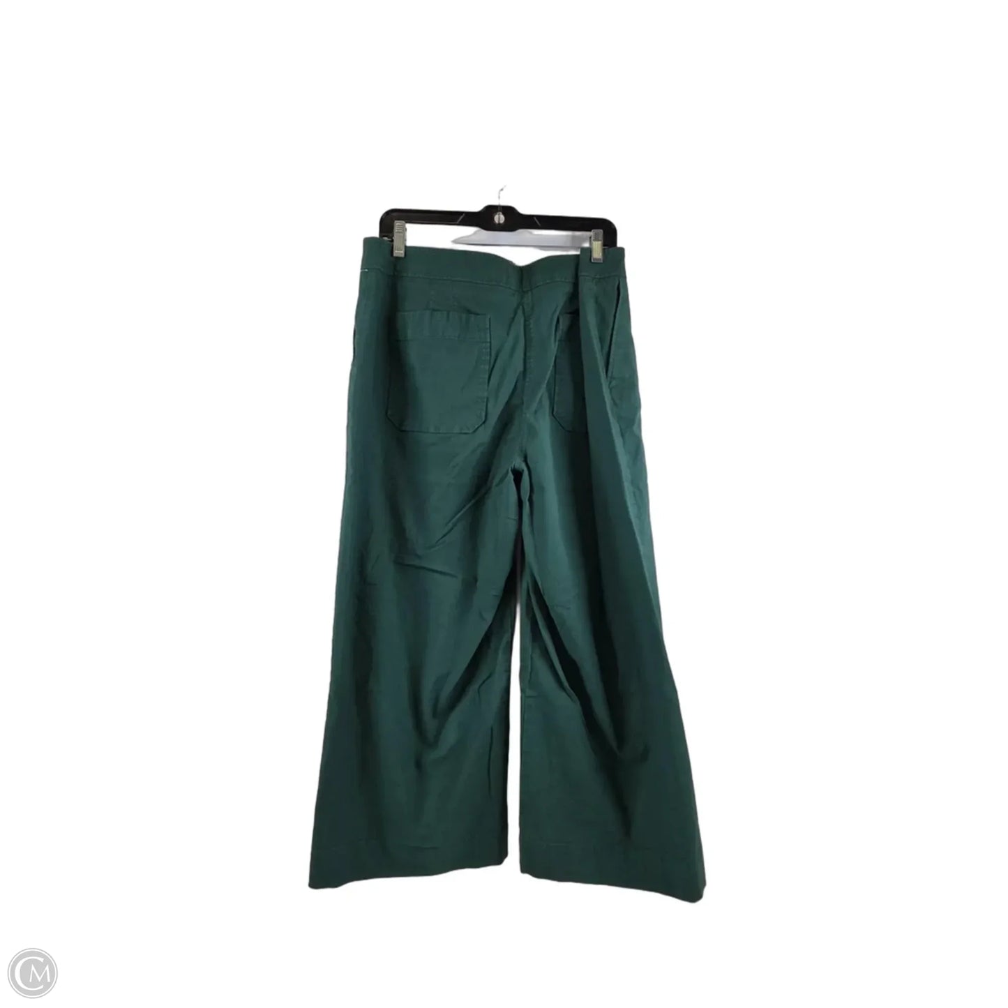 Pants Wide Leg By Talbots In Green, Size: 16