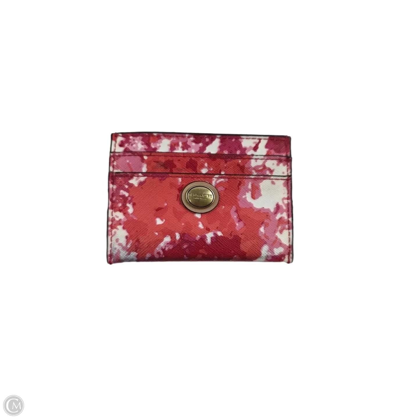 Id/card Holder Designer By Coach, Size: Small