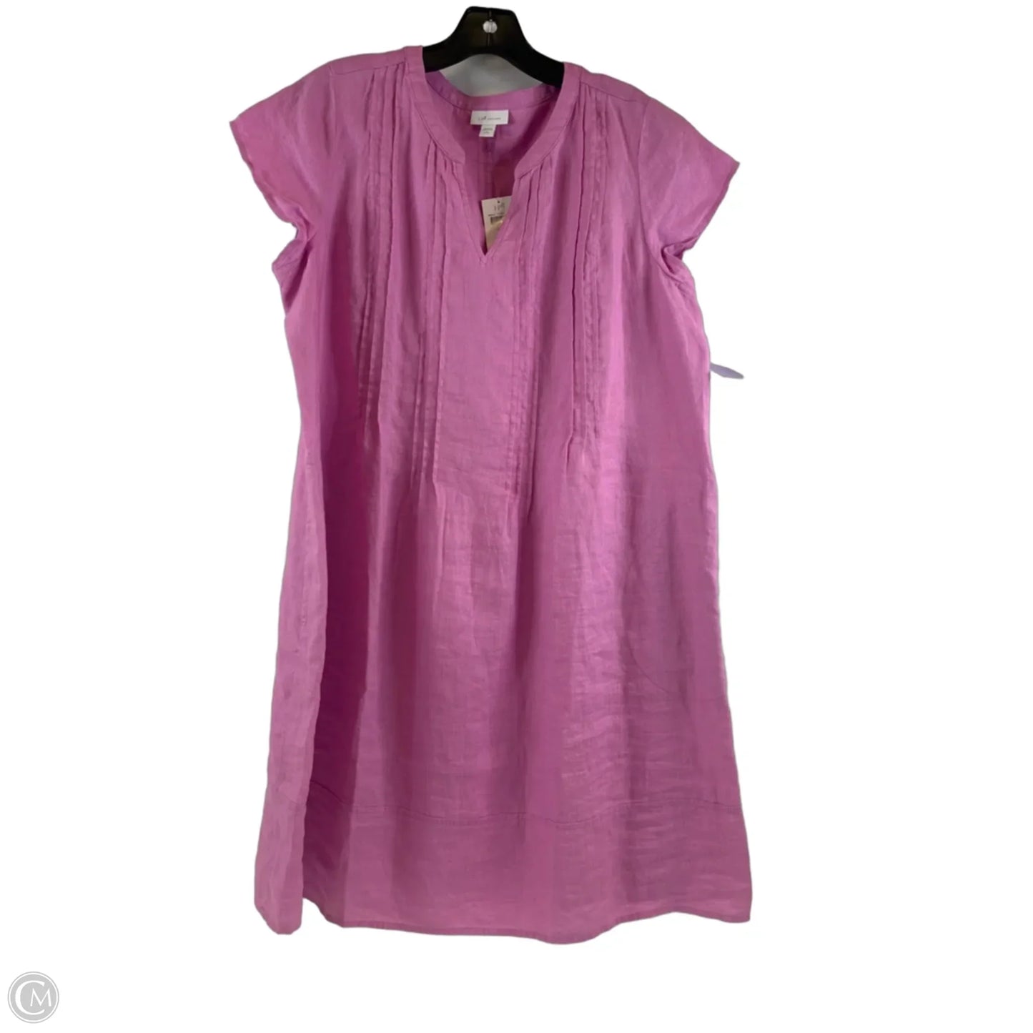 Dress Casual Midi By J. Jill In Pink, Size: Lp