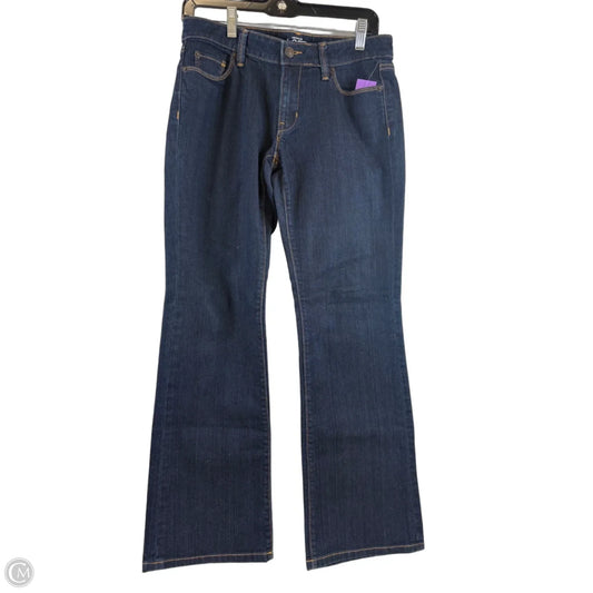 Jeans Boot Cut By Loft In Blue Denim, Size: 6p