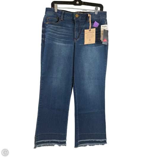Jeans Straight By Democracy In Blue Denim, Size: 12