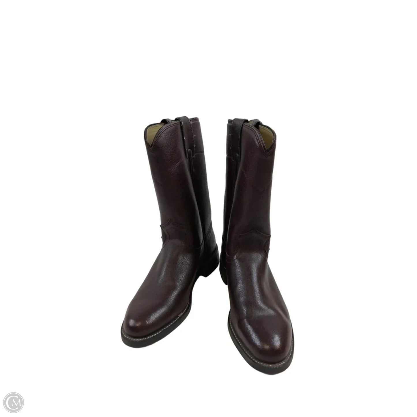 Boots Western By Justin In Brown, Size: 7.5