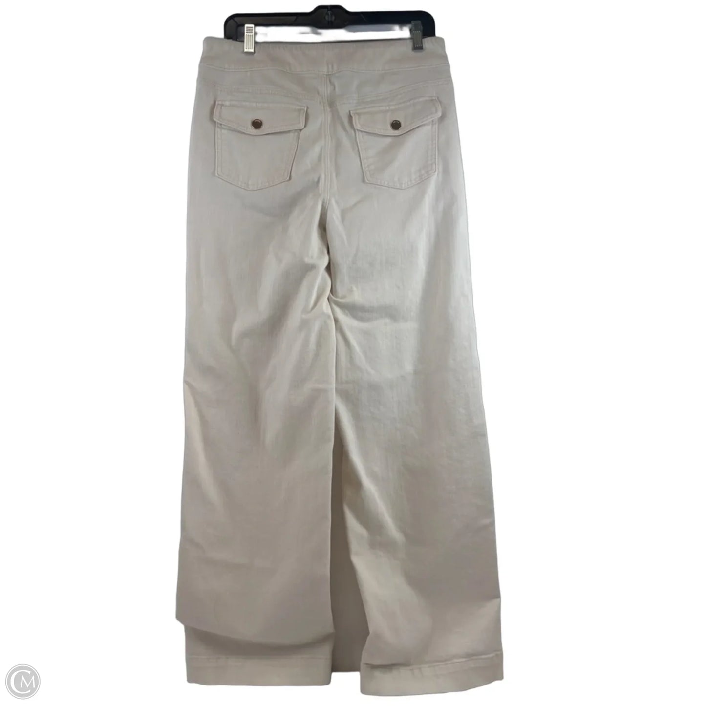 Jeans Wide Leg By Chicos In Cream, Size: 8