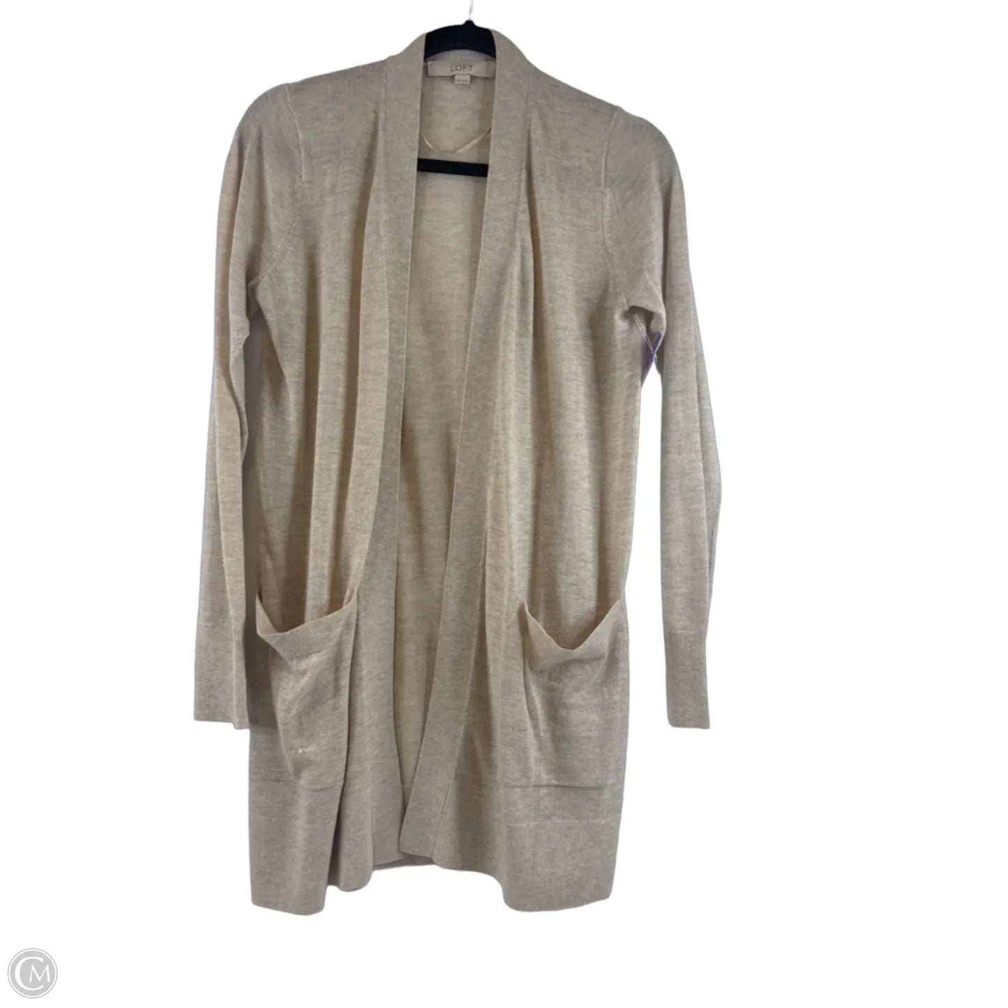 Cardigan By Loft In Beige, Size: Xs