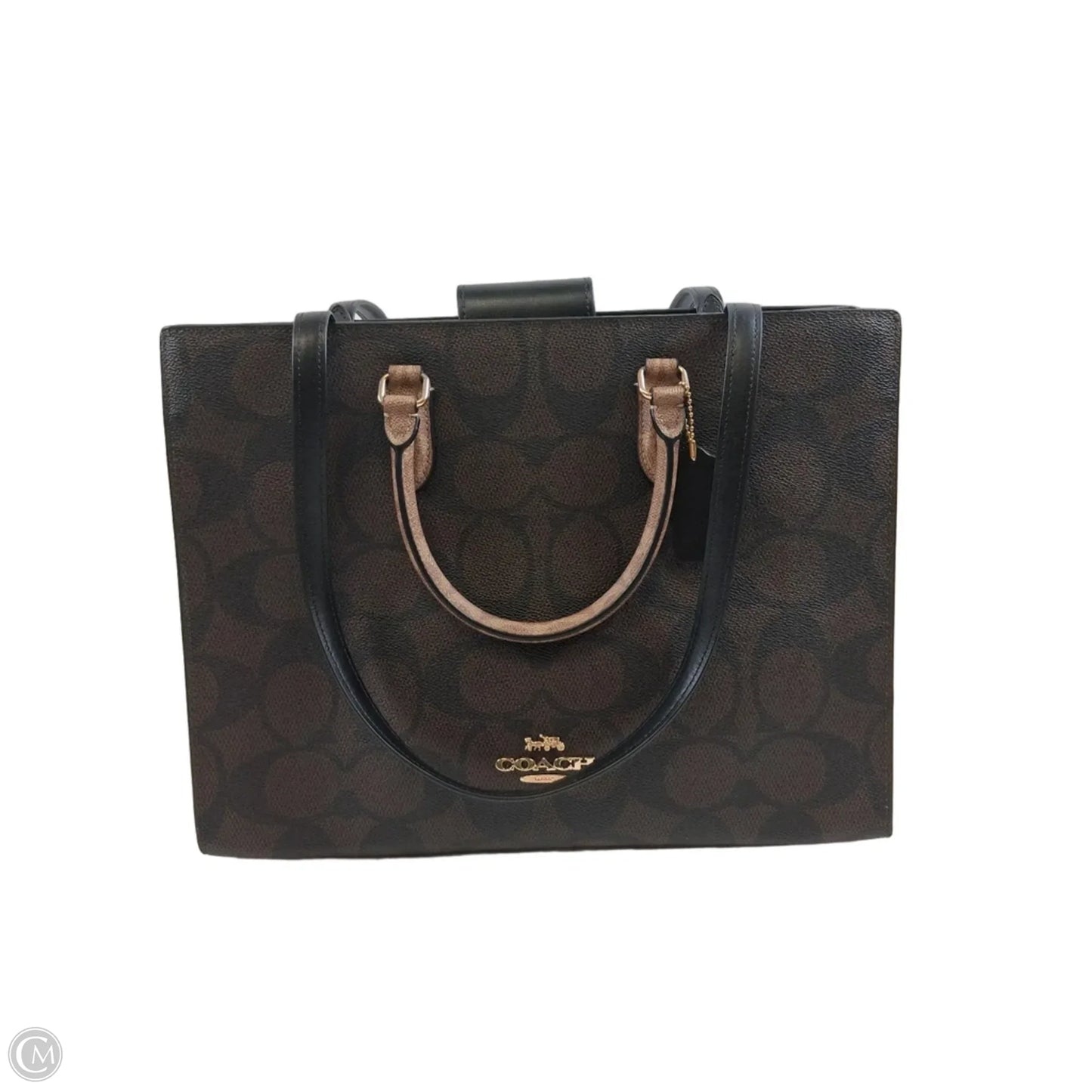 Tote Designer By Coach, Size: Medium