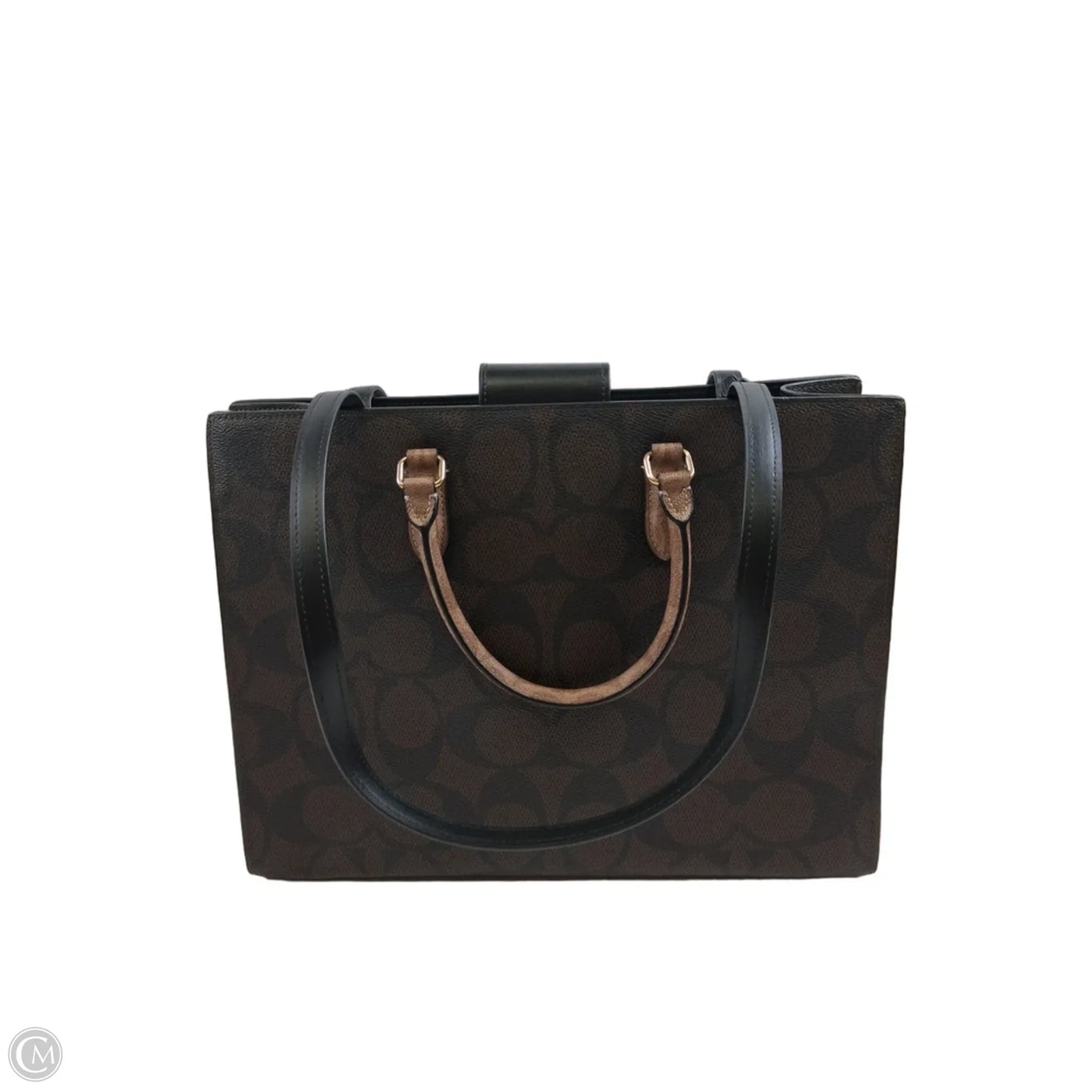 Tote Designer By Coach, Size: Medium