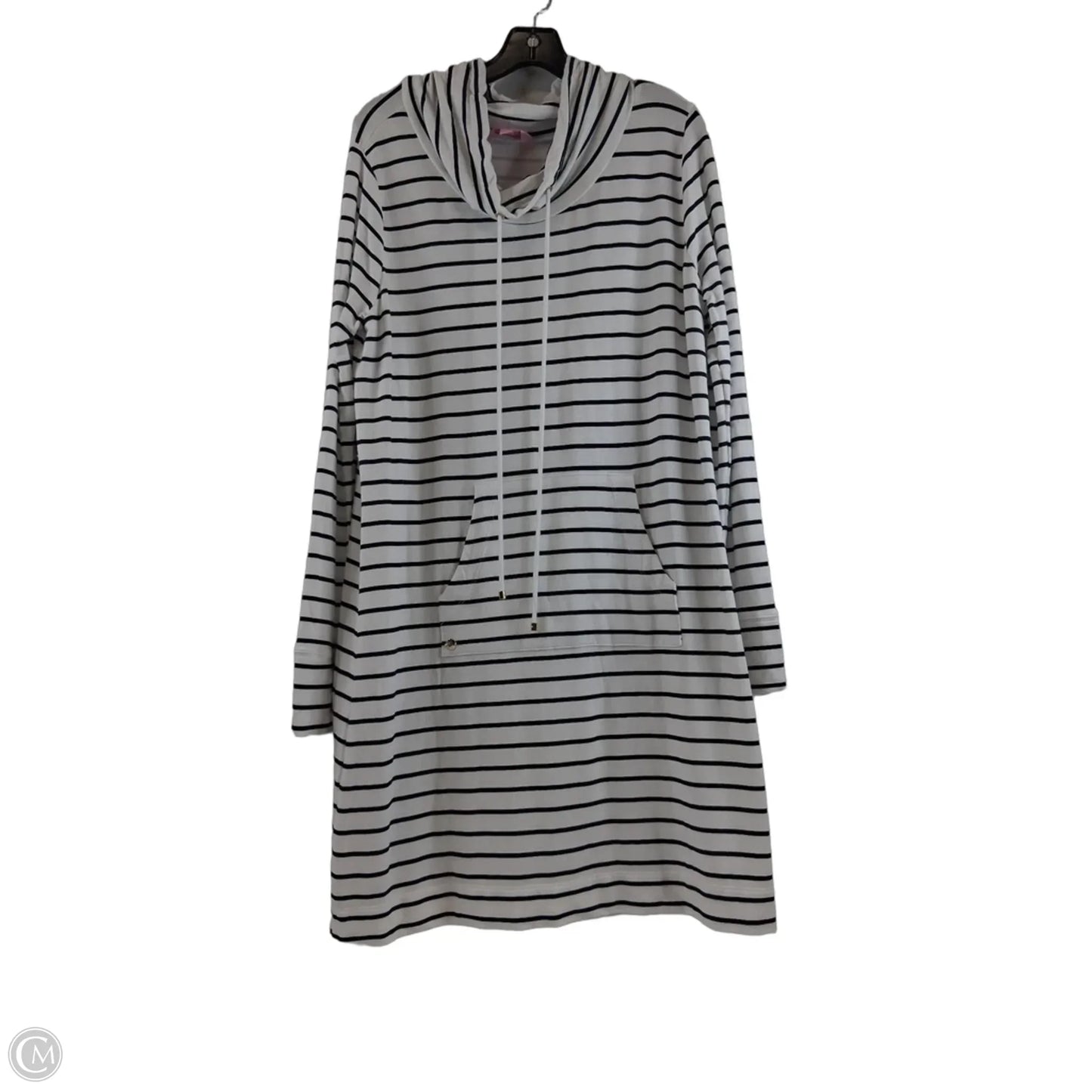Dress Designer By Lilly Pulitzer In Striped Pattern, Size: Xl