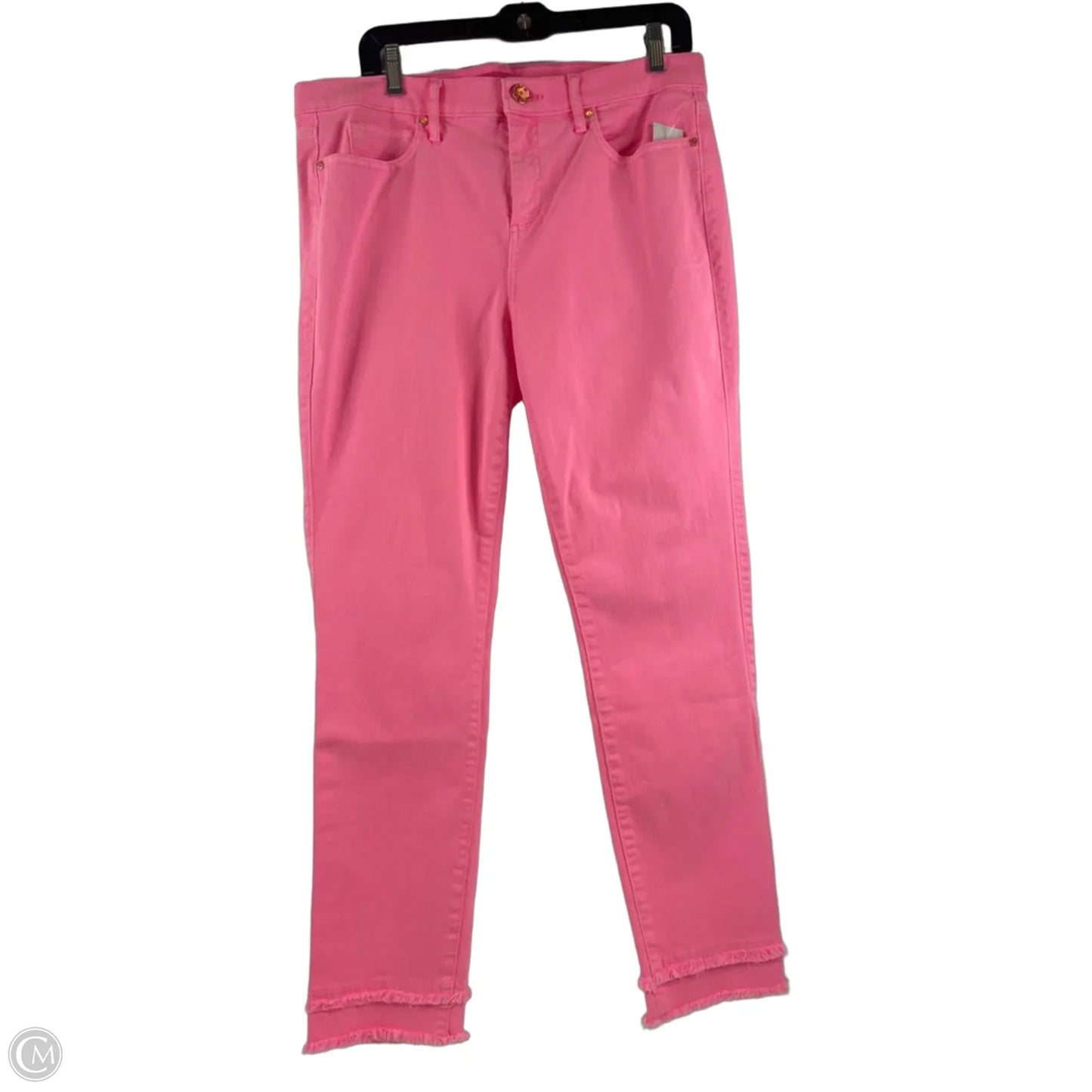 Jeans Designer By Lilly Pulitzer In Pink, Size: 14