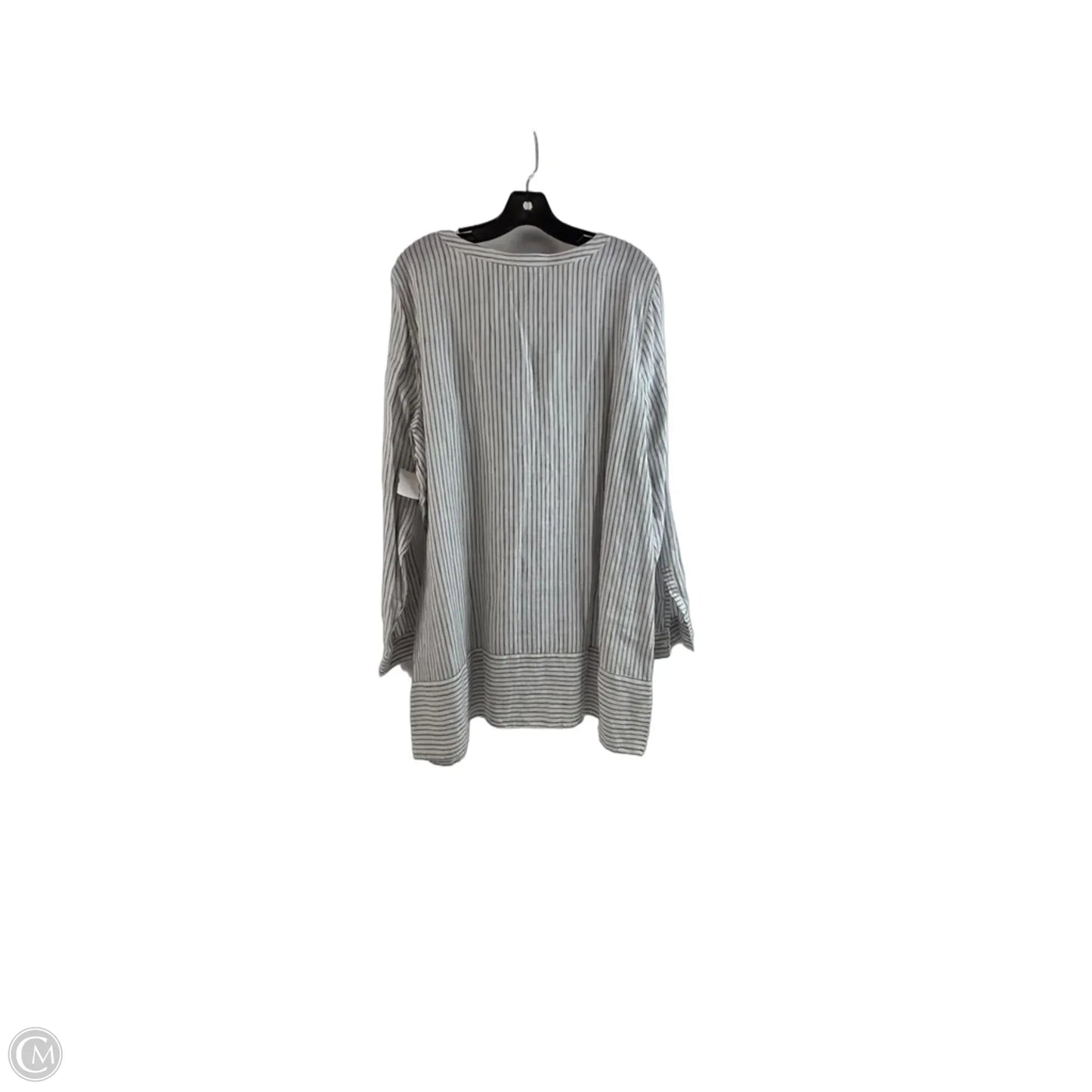 Tunic Long Sleeve By J. Jill In Striped Pattern, Size: Xl
