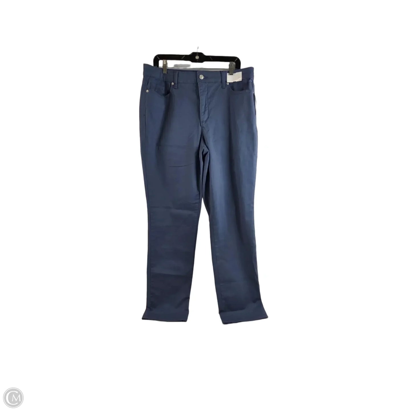 Jeans Straight By Gloria Vanderbilt In Blue, Size: 14