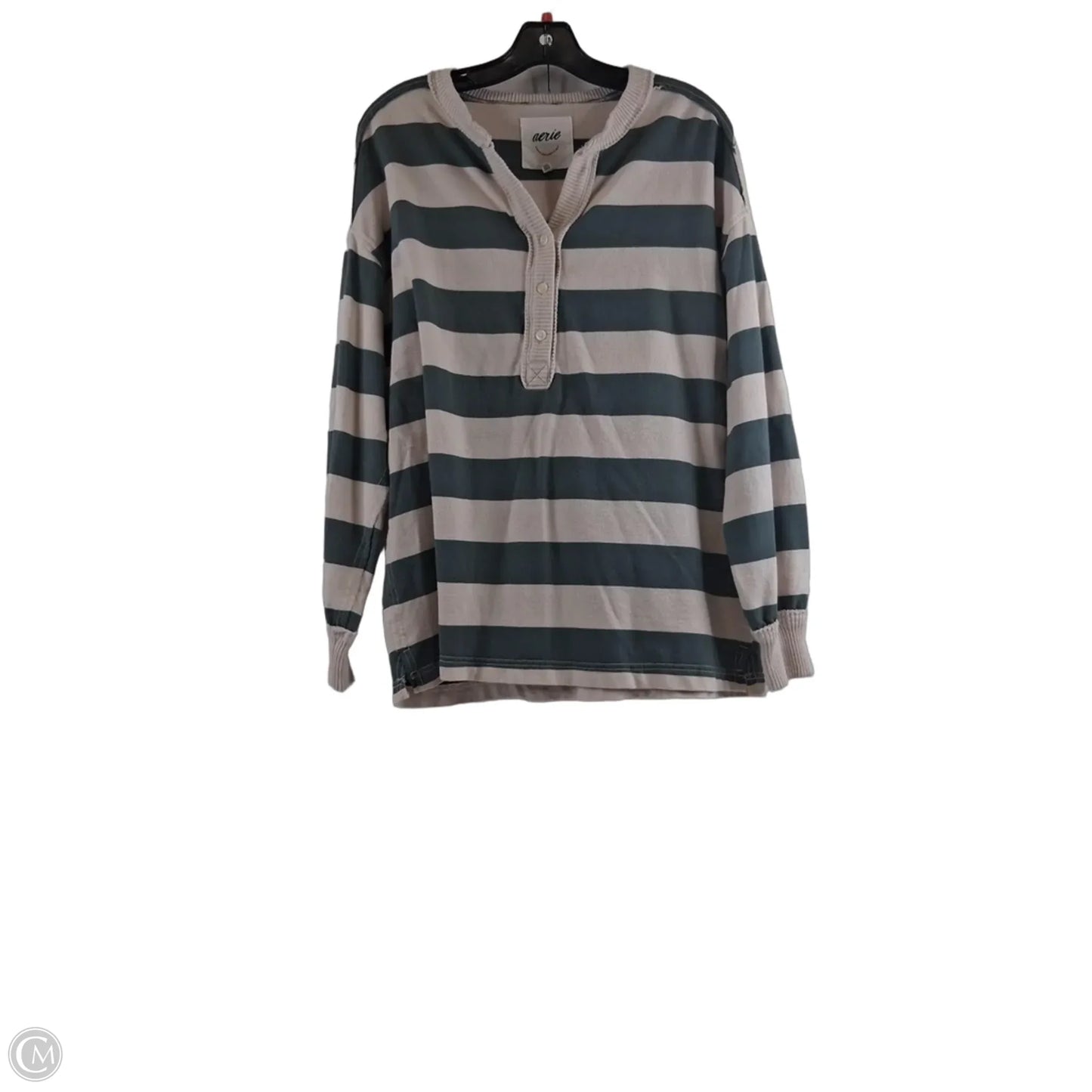 Lounge Set Shorts By Aerie In Striped Pattern, Size: S