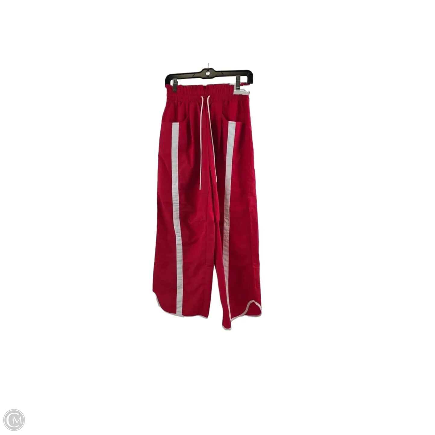 Pants Wide Leg By Clothes Mentor In Red & White, Size: 4